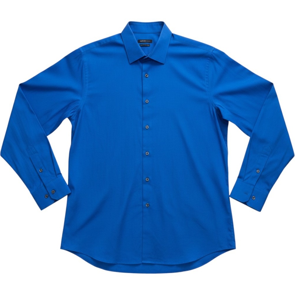 Van‎ Heusen Studio Slim Fit Stretch Long Sleeve Dress Shirt Blue Men's 18 34/35